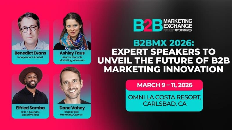 B2BMX 2026 Expert Speakers Unveil the Future of B2B Marketing Innovation