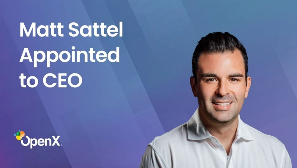 OpenX Appoints Matt Sattel